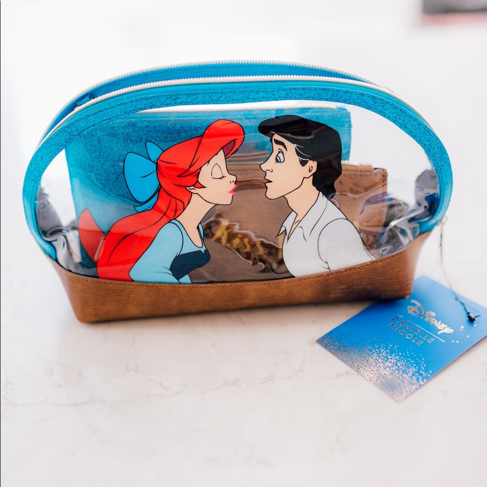 Little Mermaid cosmetic bags